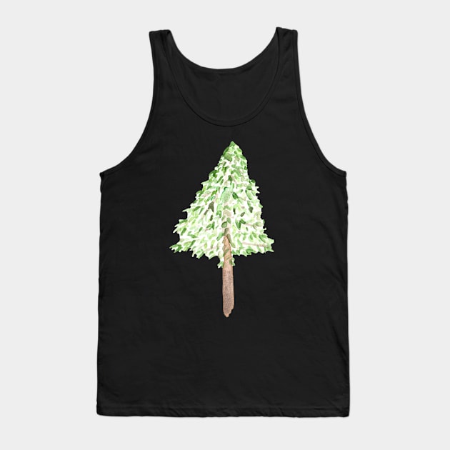 pine tree Tank Top by thegirlaquatic